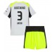 Maillot de foot Borussia Dortmund Waldemar Anton #3 Extérieur vêtements enfant 2025-26 Manches Courtes (+ pantalon court)